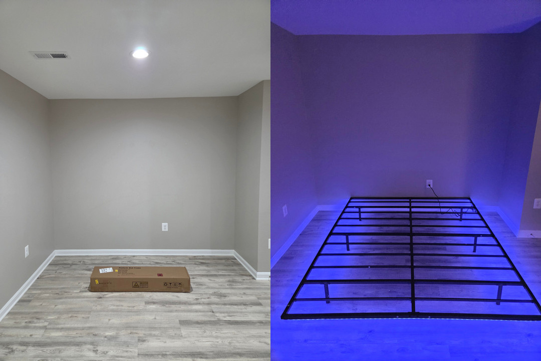 Furniture assembly in Fredericksburg: before and after